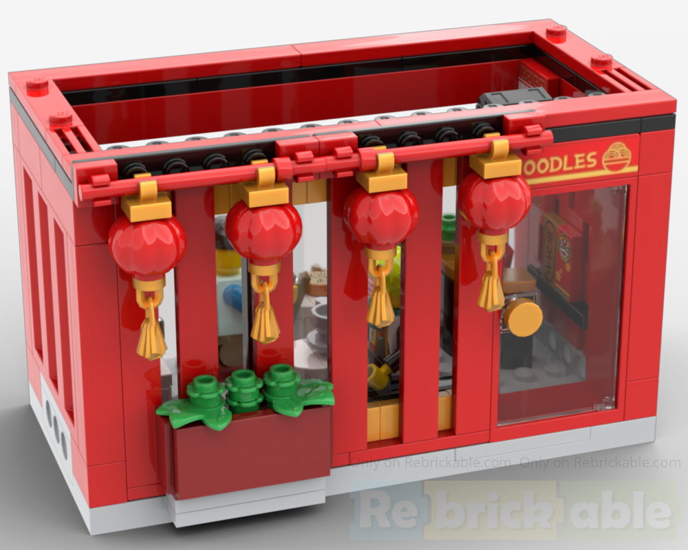 Lego Chinese restaurant module