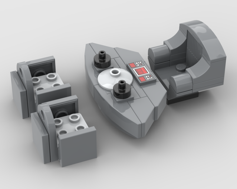 Lego Palpatine's Office: Chairs & Table