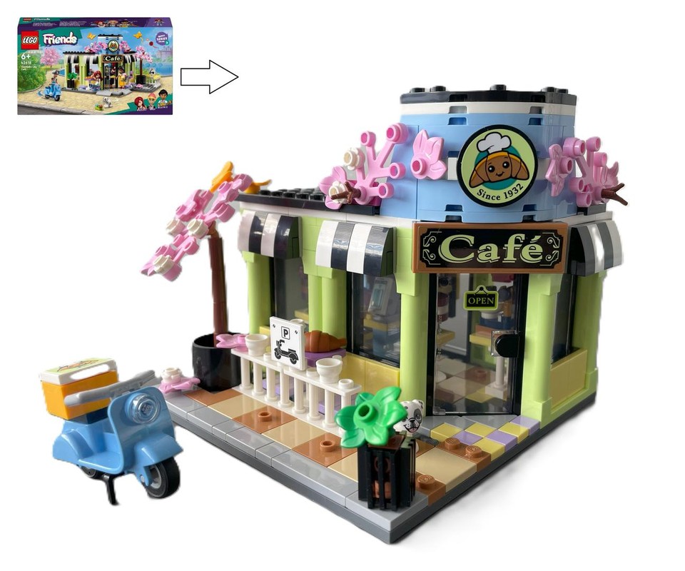 Lego Cafe & Cake Shop Alternate build of 42618 Heartlake City Café