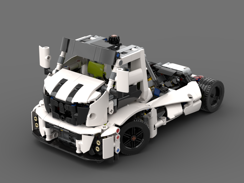 Lego 42184 Alternate model: Racing truck