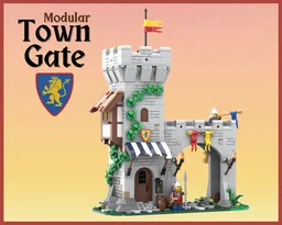 Lion Knight's Modular Town Gate