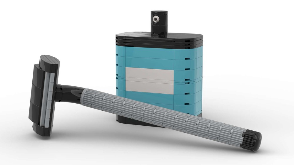 Lego Razor and aftershave