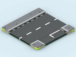 MILS Road T-Intersection 20 Studs Wide