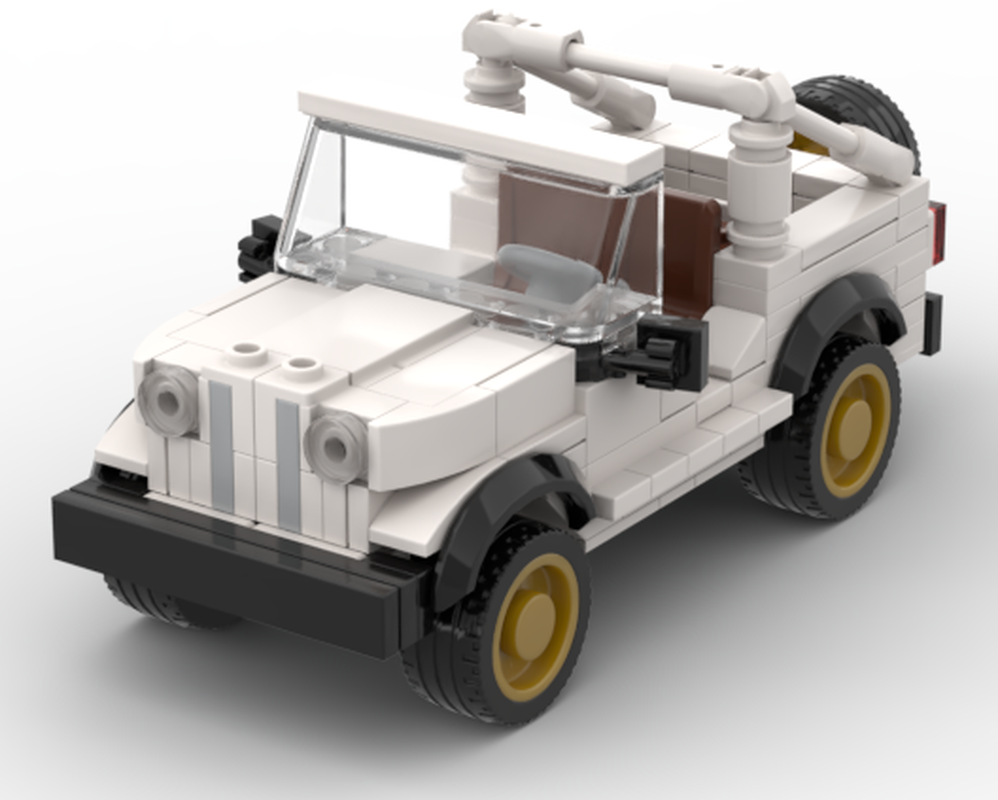 Lego daisy duke’s cj-7 jeep (from the dukes of hazzard)