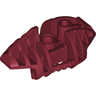 Lego Large Figure Limb Cover, Upper Leg Section (Piraka) / Dark Red