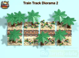 Train Track Diorama 2