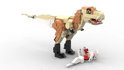 Tyrannosaurus adorabilis (LEGO 31137 Alternate Build)