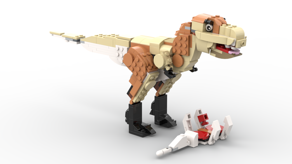 Lego Tyrannosaurus adorabilis (LEGO 31137 Alternate Build)