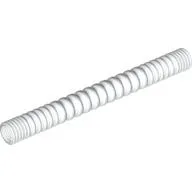 Hose, Ribbed 7mm D. 11L / 8.8cm / White