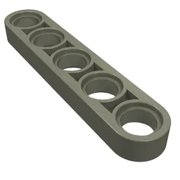 Technic Beam 1 x 5 Thin / Dark Gray