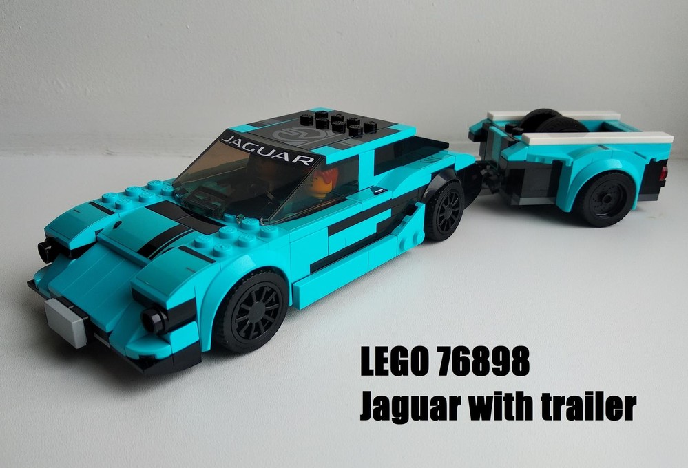 Lego 76898 Jaguar with trailer