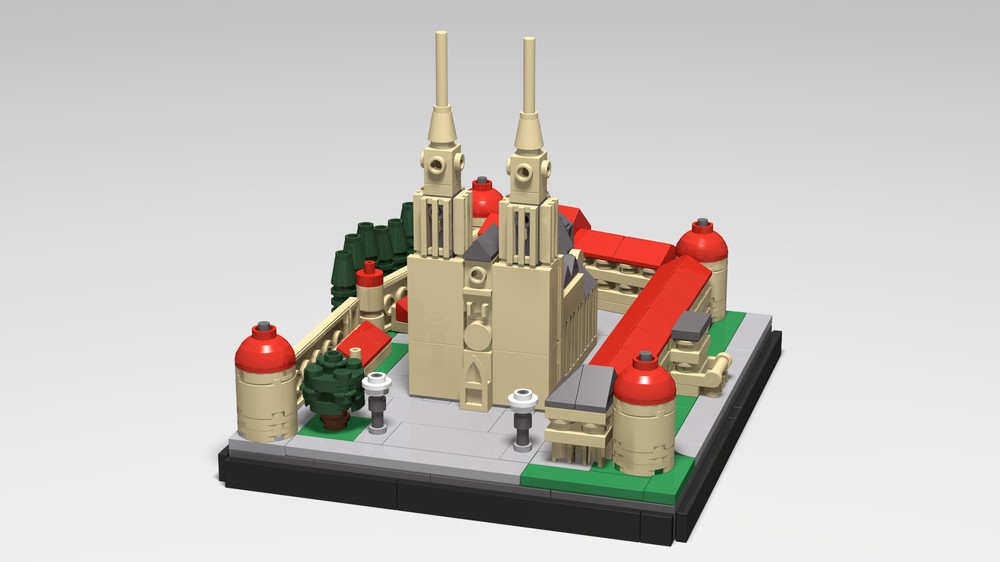 Lego Zagreb Cathedral and Kaptol Fortress