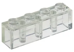 Brick 1 x 4 / Trans-Clear