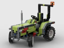 Small RC Tractor with trailer