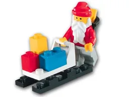 Santa Claus and Sleigh