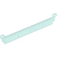 Garage Roller Door Section without Handle / Trans-Light Blue