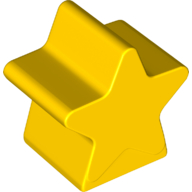 Lego Duplo Brick Special 2 x 2 x 2, Star / Yellow