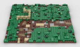 Curved Road Battle Plate