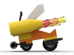 Jet Snail Pulling Tractor