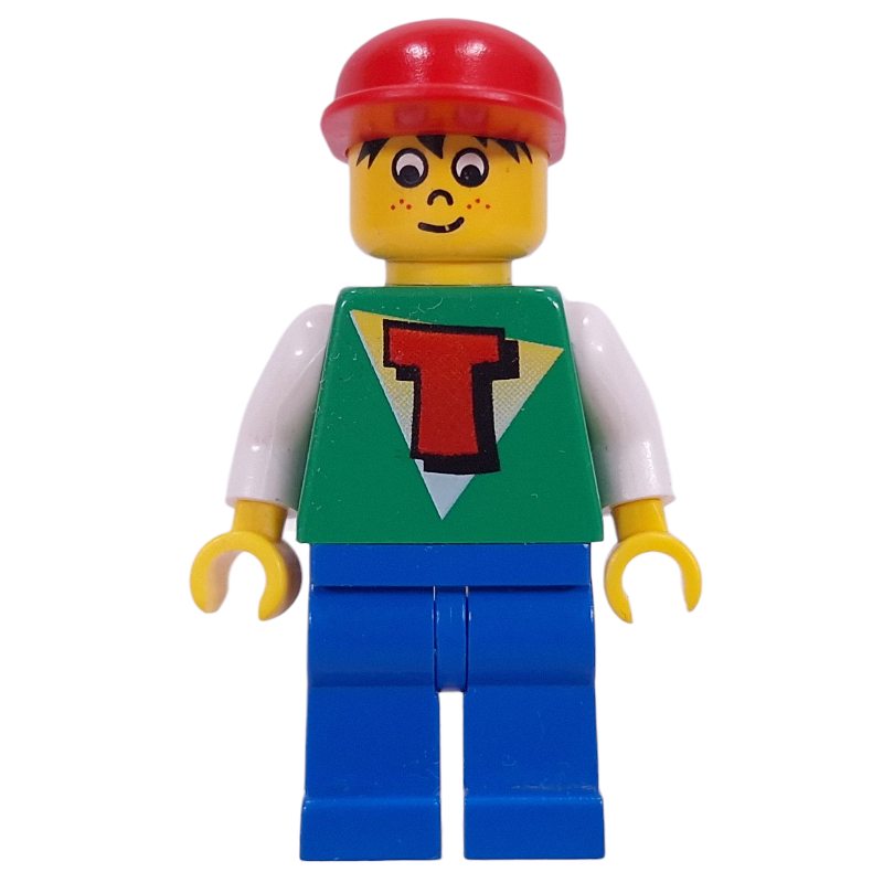 Lego Timmy - Blue Legs, Red Cap