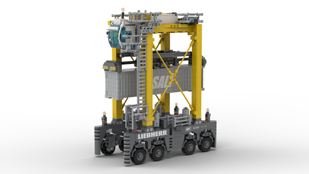 Lego Liebherr Straddle Carrier (SC350T)