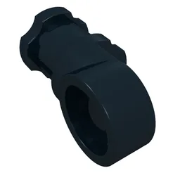 Technic Axle and Pin Connector Toggle Joint Smooth / Black