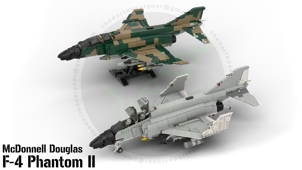 Lego F-4 PHANTOM II - 1:35 Scale