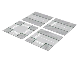 Upscaled roadplate curb