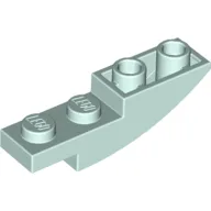 Brick Curved Inverted 4 x 1 / Light Aqua