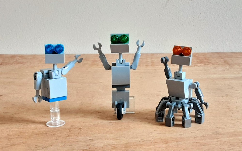 Lego 3 Mini Robots