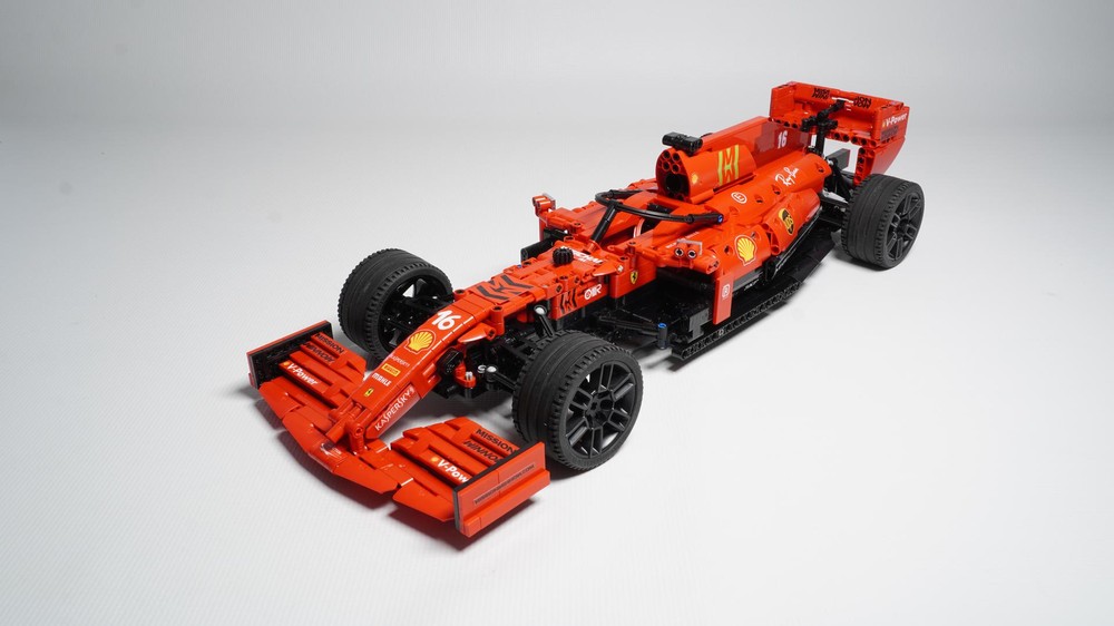 Lego Ferrari F1 SF21 (8386 Base) 1:10 Scale