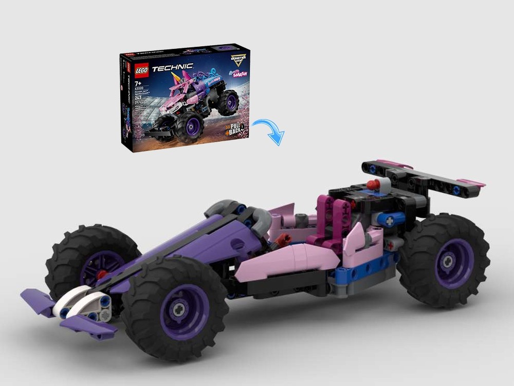 Lego Formula Racer 42220 Alternate Build
