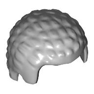 Lego Hair Coiled Texture [Plain] / Light Bluish Gray