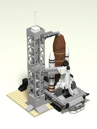 Launch Pad (partial) & Crawler - Extras for Mini Space Shuttle