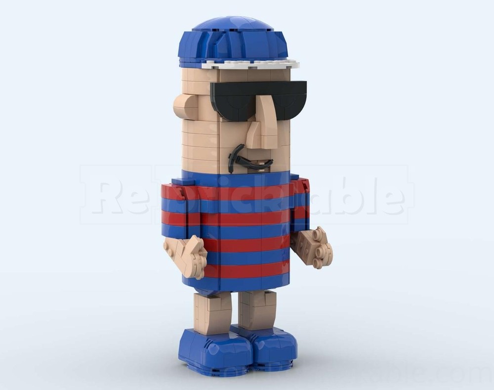 Lego Polish Sausage - Milwaukee Brewers Racing Sausages