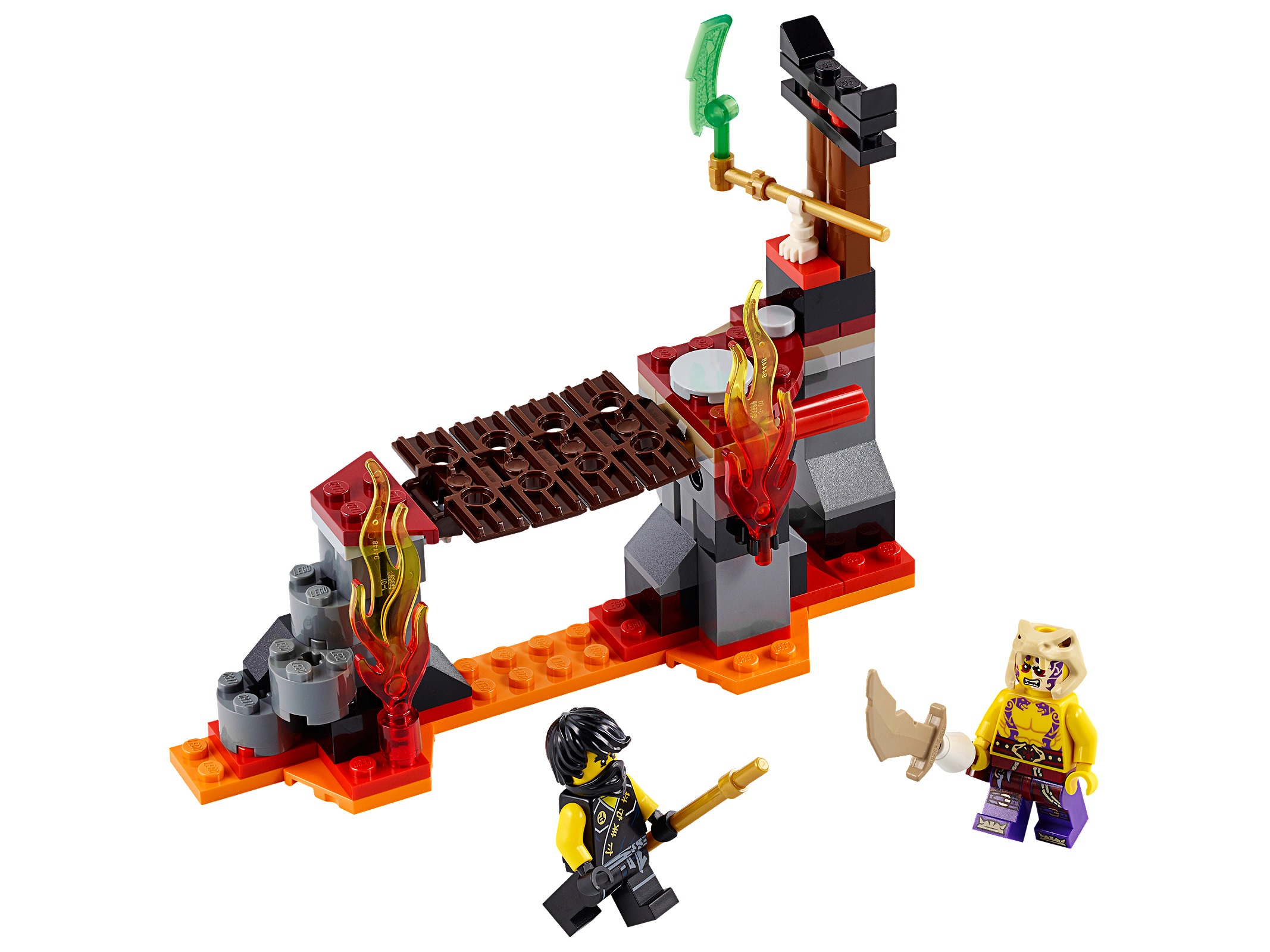 Lego Lava Falls