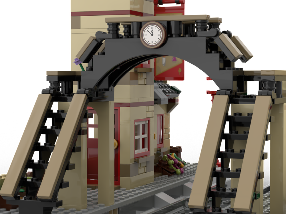 Lego Hogsmeade Station Extension - Bridge