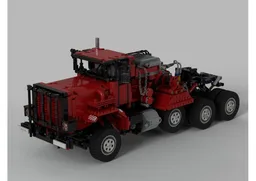 Oshkosh M911 Red Version HET (Heavy Equipment Transporter)