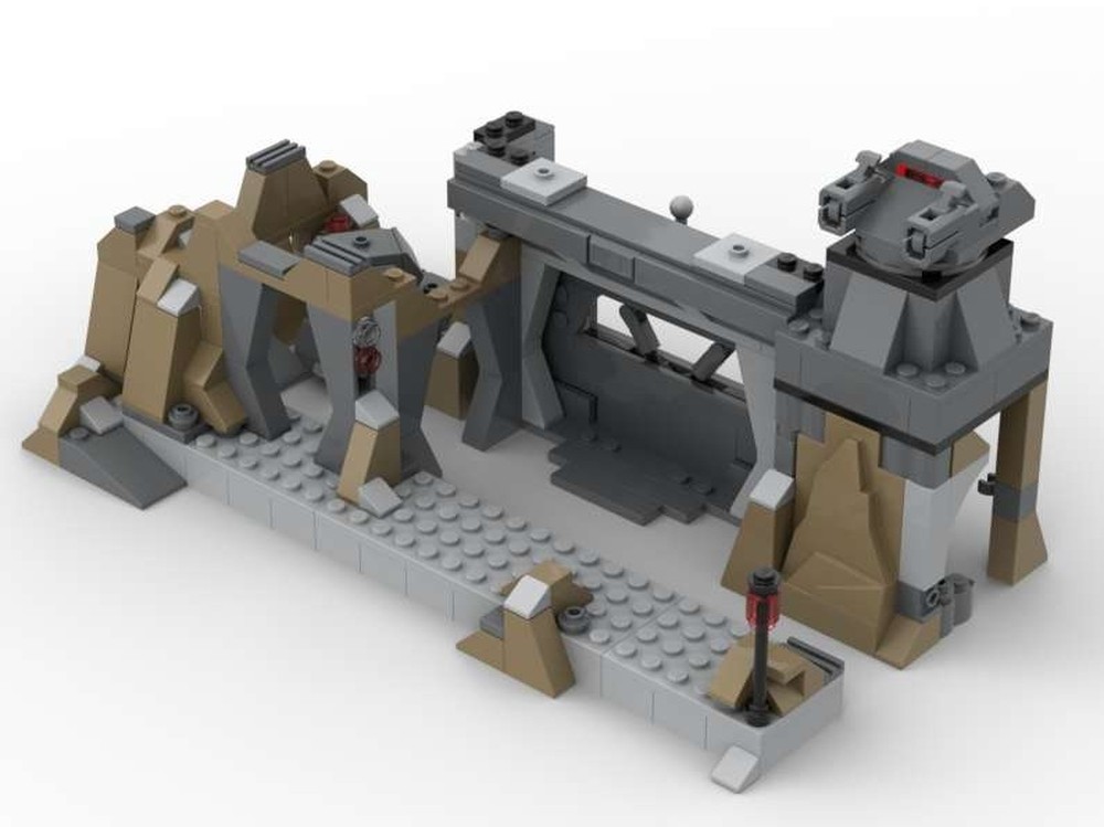 Lego Mandalore Base Battle
