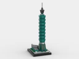 Taipei 101 1:2000 Scale