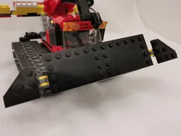 Snow plow for Pistenbully