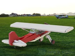 Light Propeller Airplane