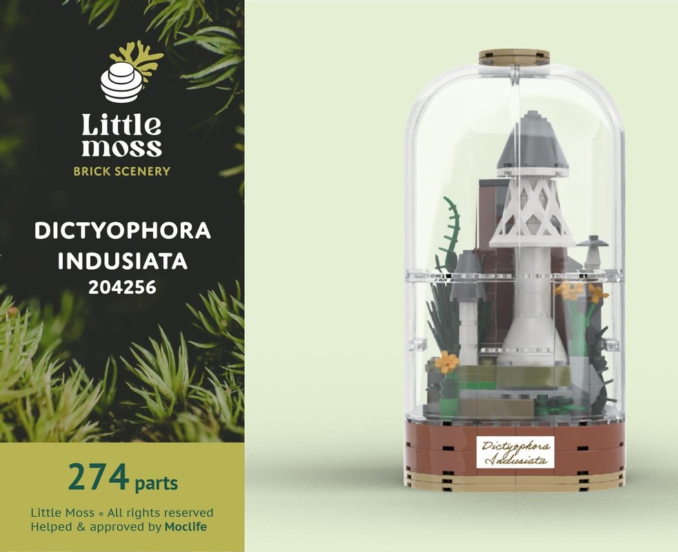 Lego Dictyophora Indusiata (veiled lady)