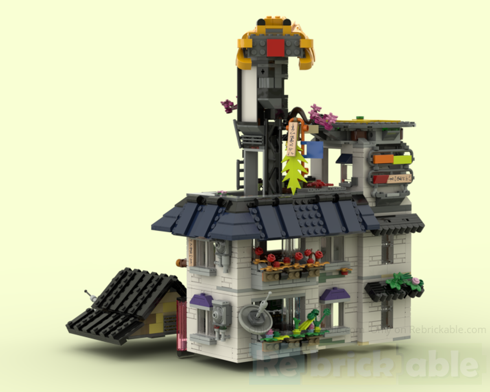 Lego Ninjago City Neighborhood floors 5 to 7