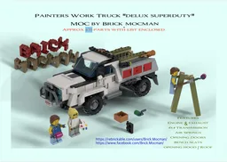 Truck - Painter's Deluxe Superduty (White)