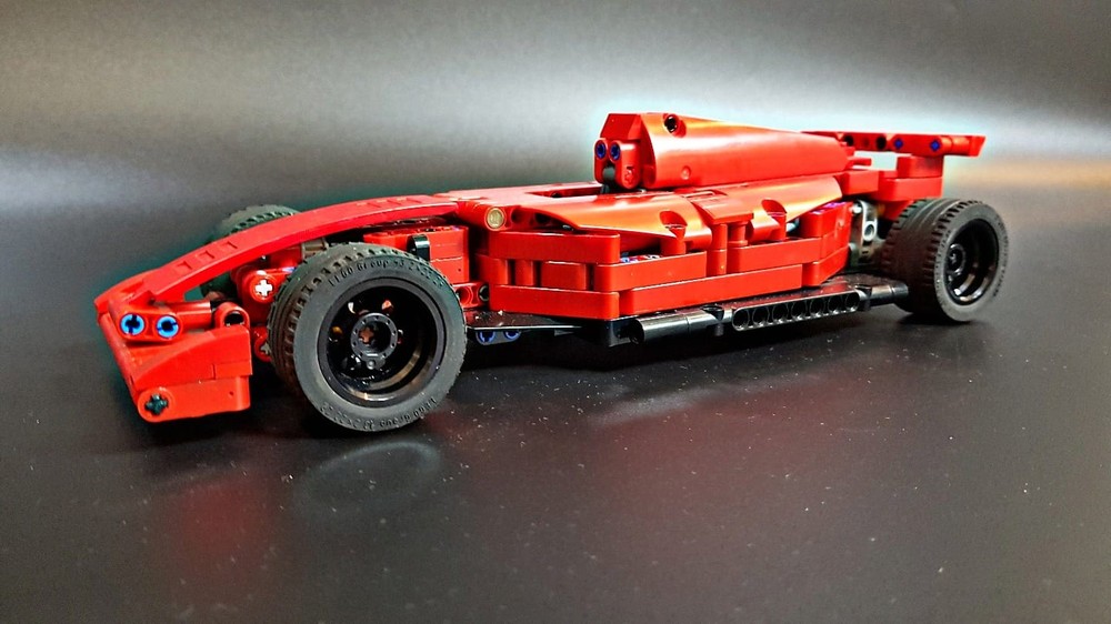 Lego Pull-Back F1 Race Car 'JMT Factorial One'