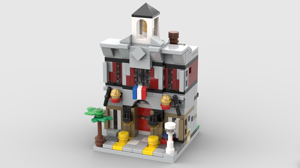 Lego Mini Modular 10197 Fire Brigade