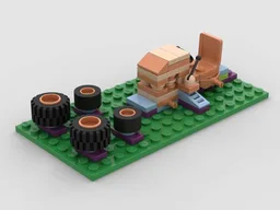 4899-TRR-01 Tractor with Frame Rack