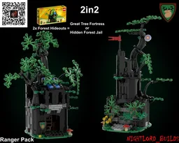 Forest Hideout Ranger Pack 2in2