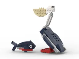 31088 pelican and fish